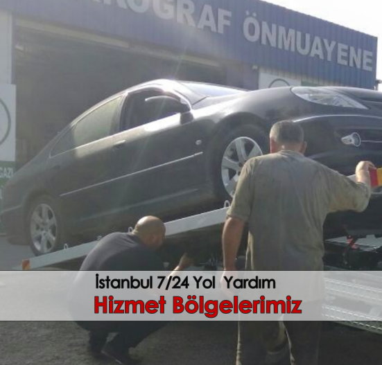 İstanbul Çekici Bölgelerimiz